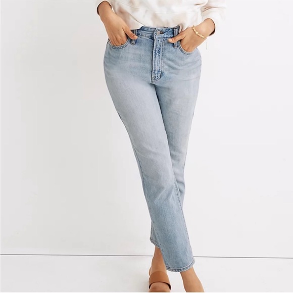 Madewell Denim - Madewell The Curvy Perfect Vintage Jean Fitzgerald Wash size 33 NWT
